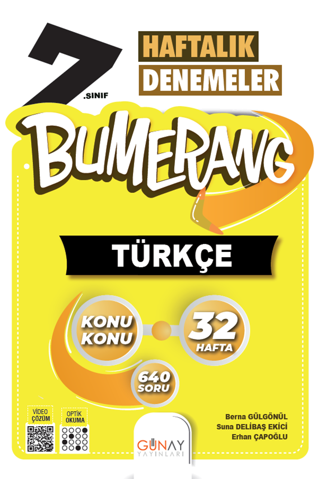 Bumerang 32 Haftalık Türkçe Denemeleri 7. Sınıf