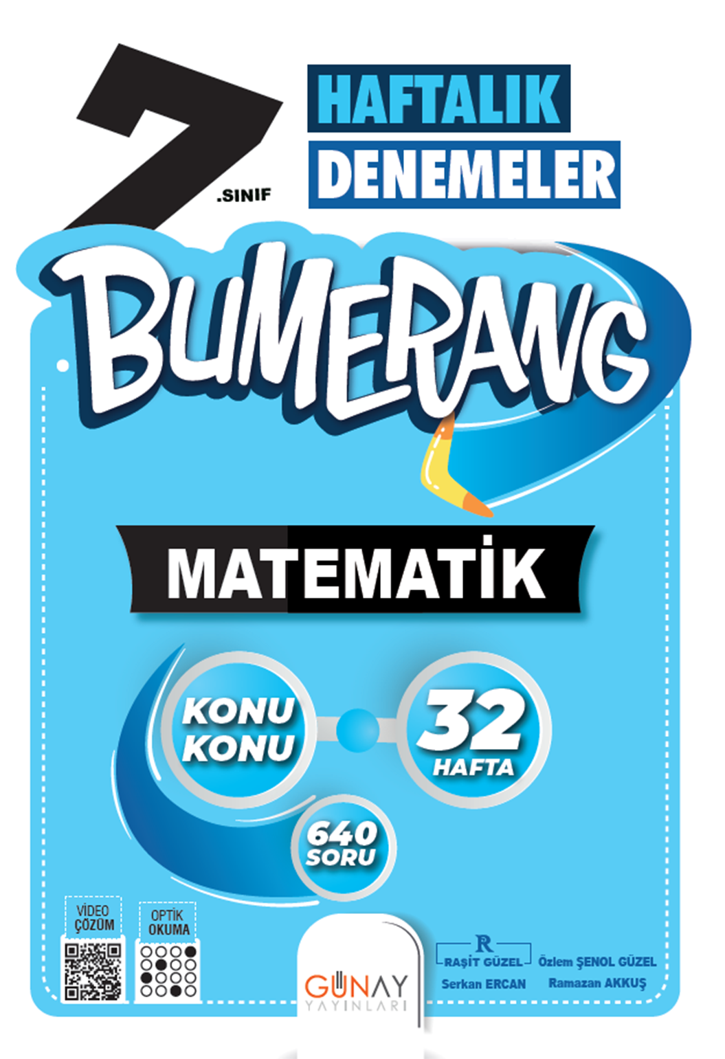 Bumerang 32 Haftalık Matematik Denemeleri 7. Sınıf